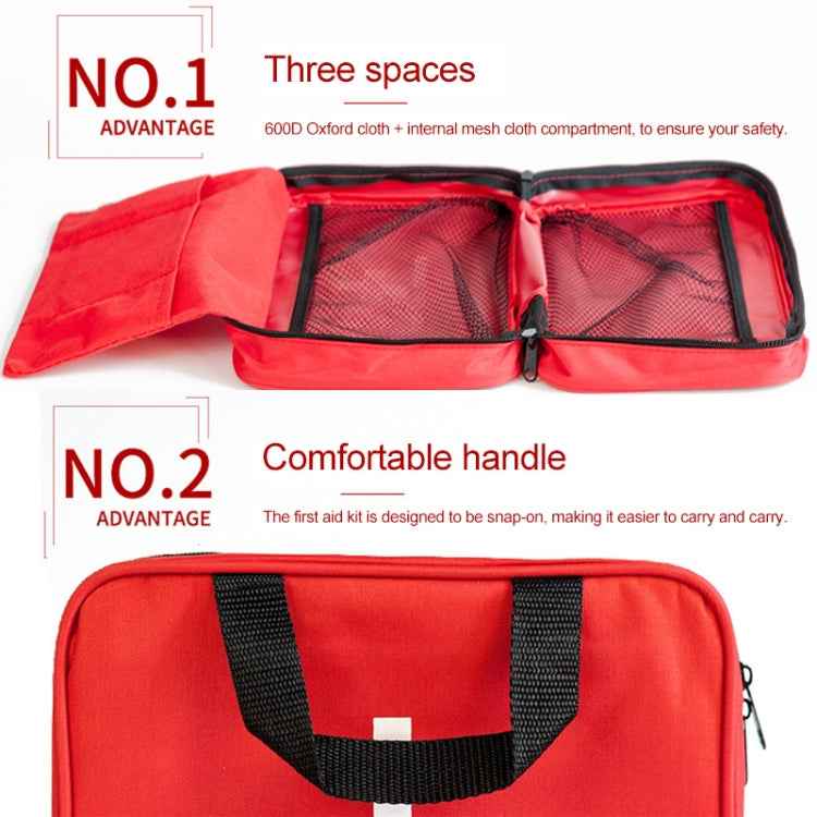 234 In 1 Portable Home Outdoor Emergency Supplies Kit Survival Rescue Box
