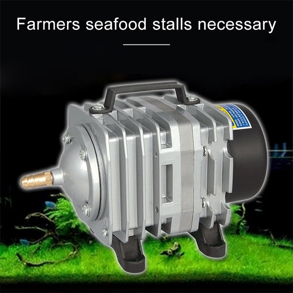 ACO-008 120W 110L/Min Electromagnetic Air Pump Compressor Seafood Fish Tank Increase Oxygen Air Flow Spliter, US Plug