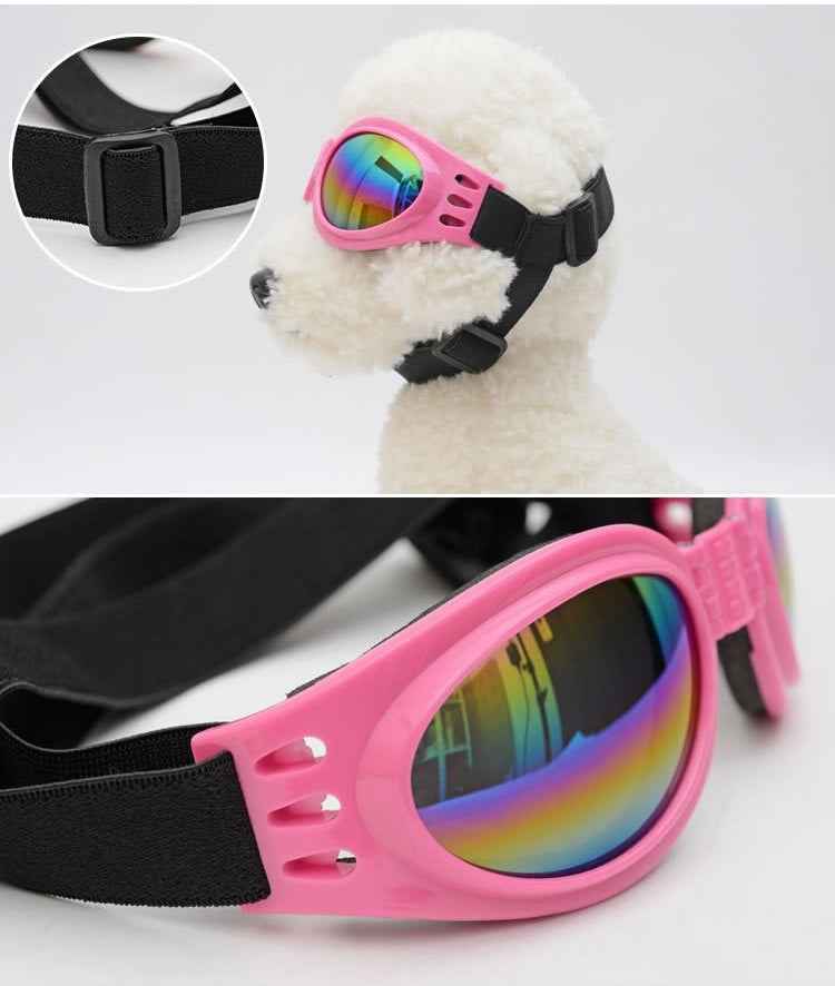 Anti-fog UV400 Dog Foldable Polarized Sunglasses for Dogs with 6Kg Weight or Heavier