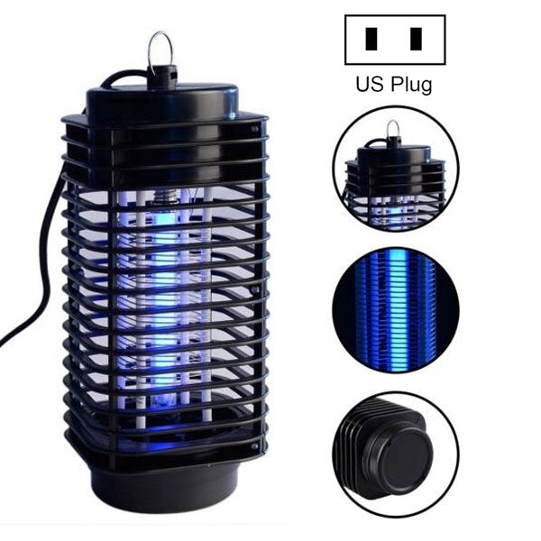 3W Microwave Insect Killer Electric Mosquito Fly Bug Insect Control with Trap Lamp, AC 110V, US Plug, AC 110V US Plug