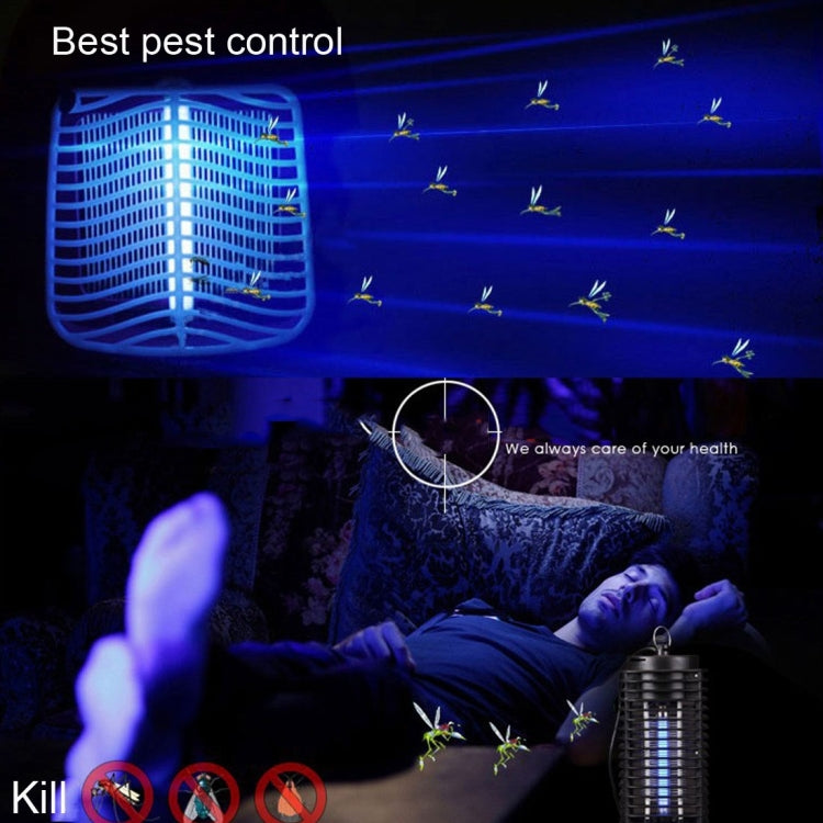 3W Microwave Insect Killer Electric Mosquito Fly Bug Insect Control with Trap Lamp, AC 220V, EU Plug, AC 220V EU Plug