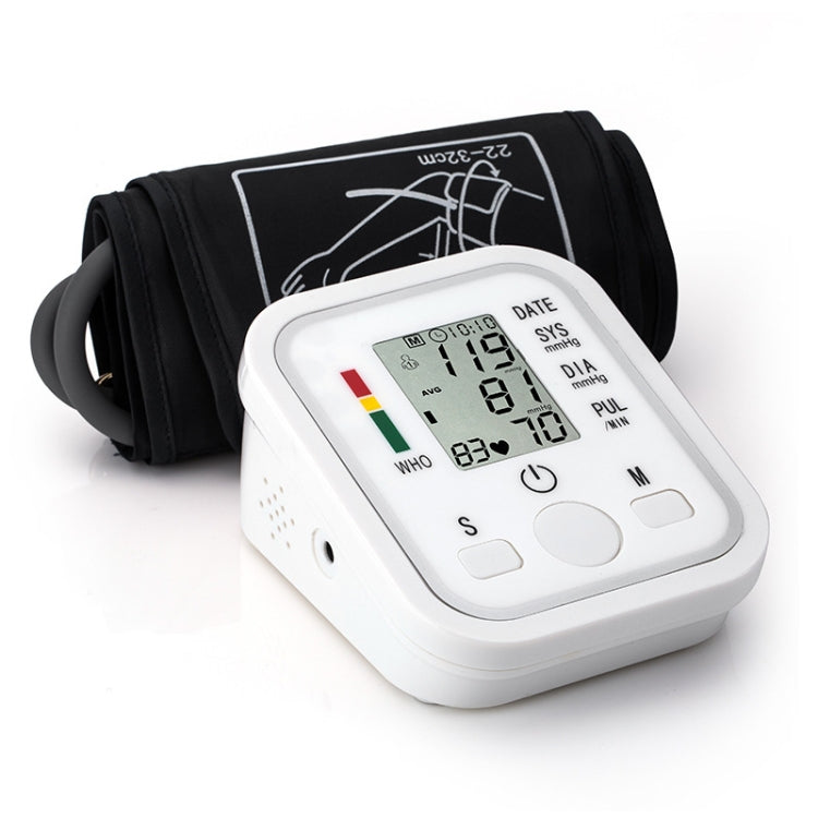 LCD Fully Automatic Upper Arm Style Blood Pressure Monitor