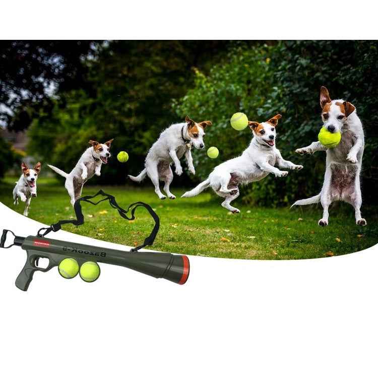 Pet Dog Supplies Toy Training Launcher Remote Speed Aiming Tennis Launcher, Size:52*19*9cm