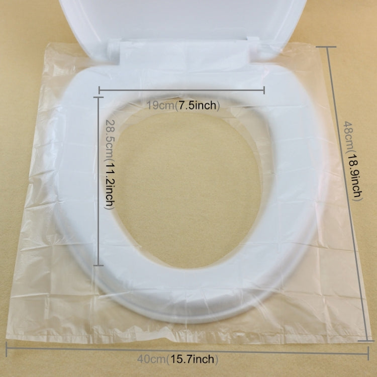 50 PCS Travel Disposable Toilet Seat Cover Mat Toilet Paper Pad, 50 PCS Toilet Seat Cover
