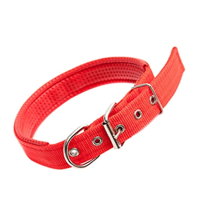 Foam Cotton Polyester Pet Collars Pet Neck Strap Dog Neckband Cats Dogs Collars, 3.5cm x 57cm, 3.5cm x 57cm Red, 3.5cm x 57cm Black