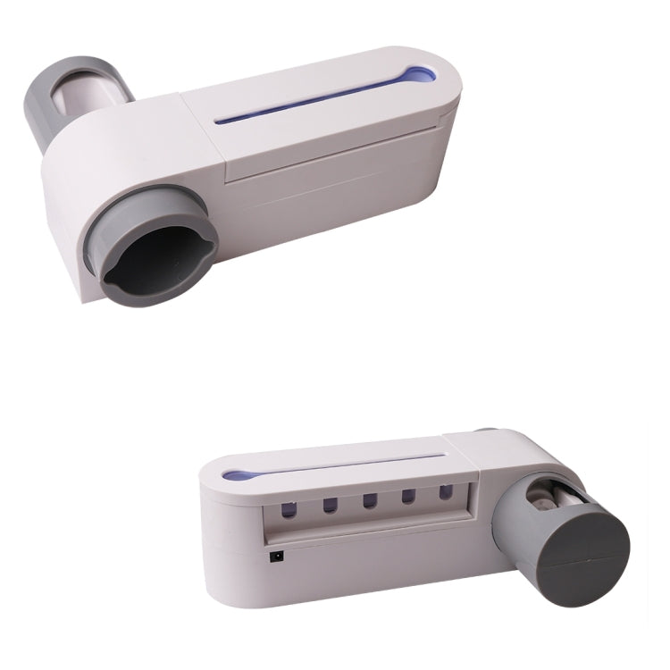 Automatic Toothpaste Dispenser Dental UV Ultraviolet Toothbrush Sterilizer Storage Holder