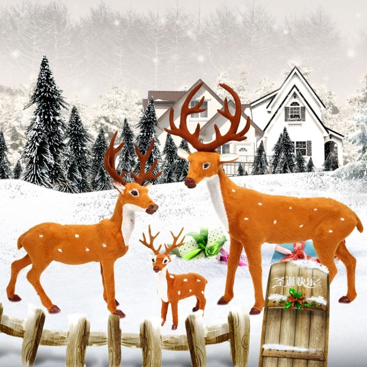 Christmas Simulation Deer Christmas Decoration, Size: 21*15.5*5.5cm, Size: 21*15.5*5.5cm