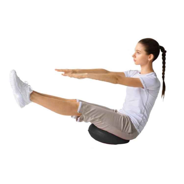 Thick Explosion-proof Yoga Special Massage Balance Cushion, JH14101 33cm Black, JH14101 33cm Pink, JH14101 33cm Blue, JH14101 33cm Purple, JH14101 33cm Red