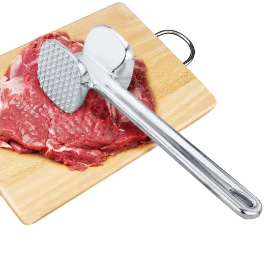 2 ablandadores de carne de aleación de aluminio, martillos para carne de cerdo, herramientas de cocina, tamaño mediano: 5,0 x 22,5 cm.