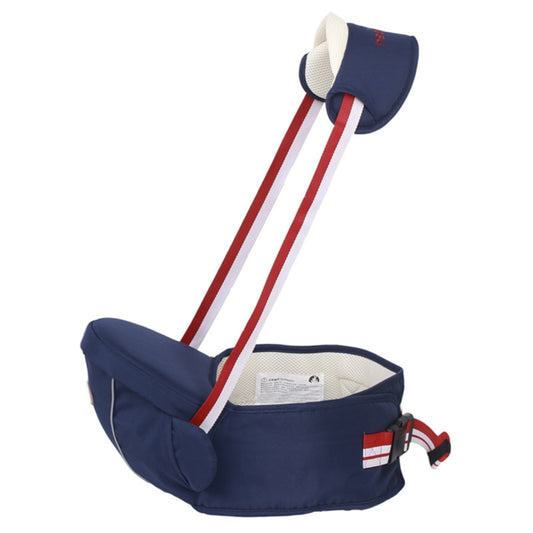 Portabebés ergonómico con asiento de cadera para bebés con banda reflectante para niños de 0 a 3 años