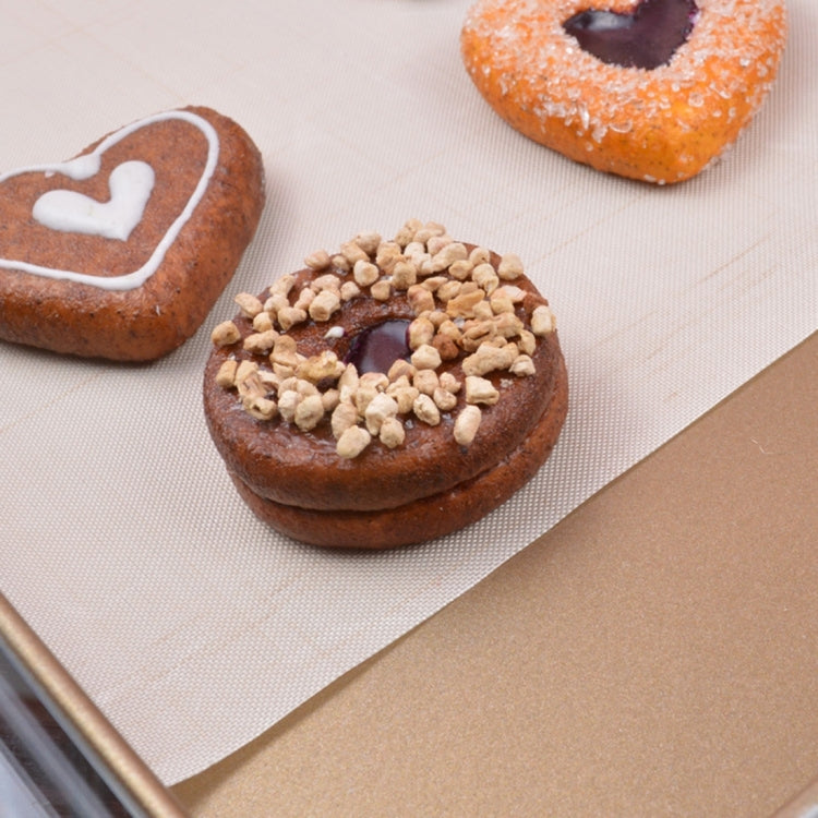 10 PCS Cuttable Reusable High Temperature Resistance Anti-stick Baking Tarpaulins, Size: 40x60cm, Random Color Delivery, 10 PCS Anti-stick Baking Tarpaulins