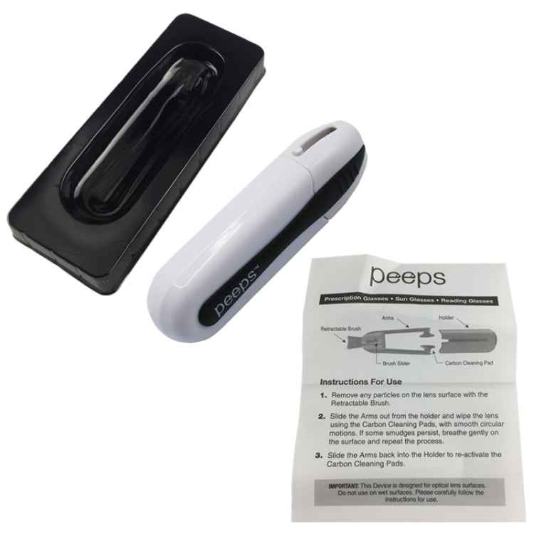 Peeps Glasses Cleaner Eyeglass Clean Brush Maintenance Vision Care Professional Clean Glasses Tools, ouc120 Clean Glasses Tools