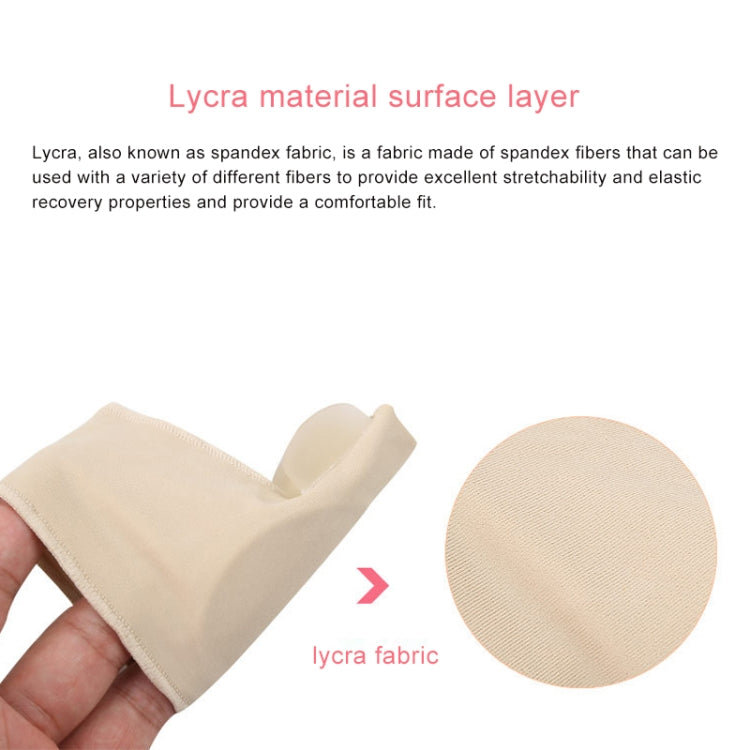 1 Pair SEBS Hallux Valgus Correction Sleeve Feet Care Special Big Toe Bone Ring Foot Thumb Orthopedic Brace Relieve for Men / Women, Size: L, Size: L