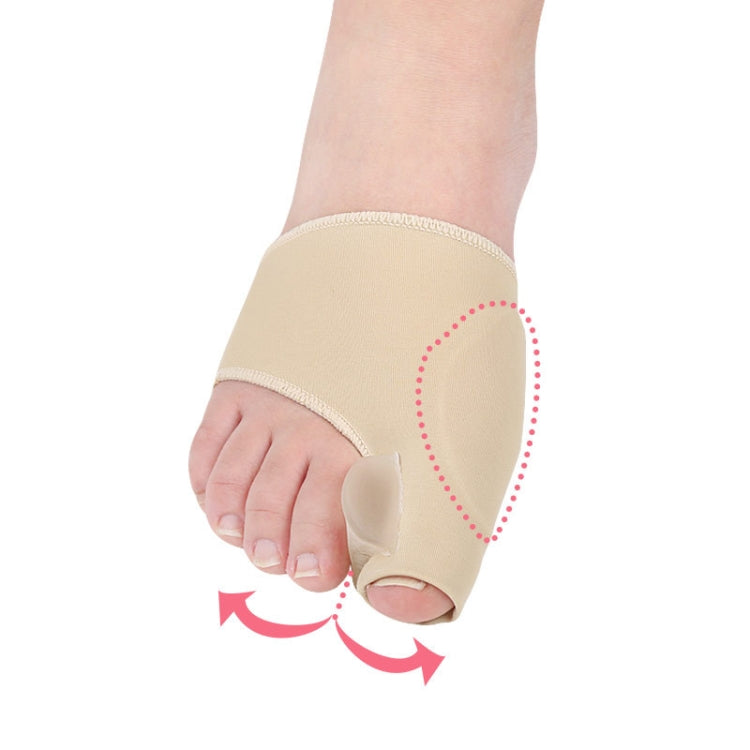 1 Pair SEBS Hallux Valgus Correction Sleeve Feet Care Special Big Toe Bone Ring Foot Thumb Orthopedic Brace Relieve for Men / Women, Size: L, Size: L