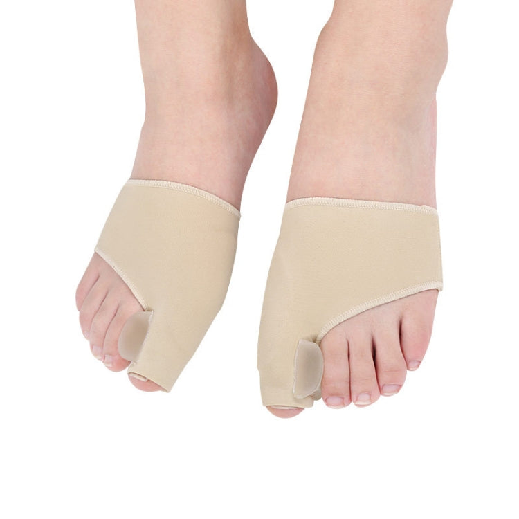 1 Pair SEBS Hallux Valgus Correction Sleeve Feet Care Special Big Toe Bone Ring Foot Thumb Orthopedic Brace Relieve for Men / Women, Size: L, Size: L