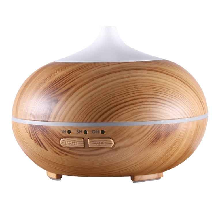 10W 150mL Wood Grain Aromatherapy Air Purifier Humidifier with LED Light for Office / Home Room