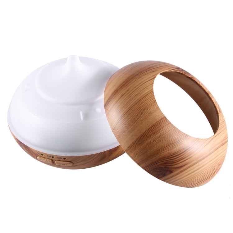 10W 150mL Wood Grain Aromatherapy Air Purifier Humidifier with LED Light for Office / Home Room