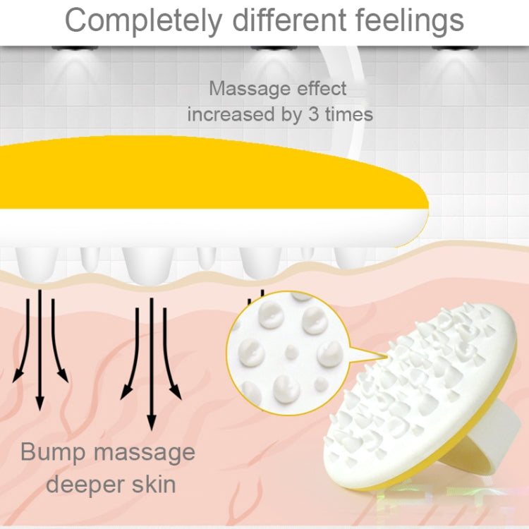 Bain Douche Corps Relaxant Spa Gommage Gant Anti Cellulite Masseur Brosse TPR