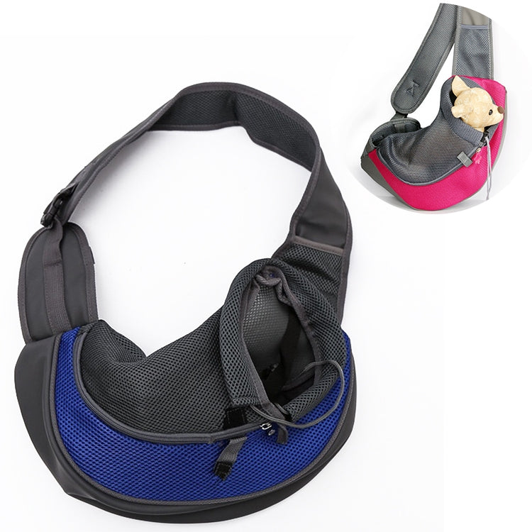 Dog and Cat Sling Carrier Hands Free Reversible Pet Papoose Bag, Size:Small