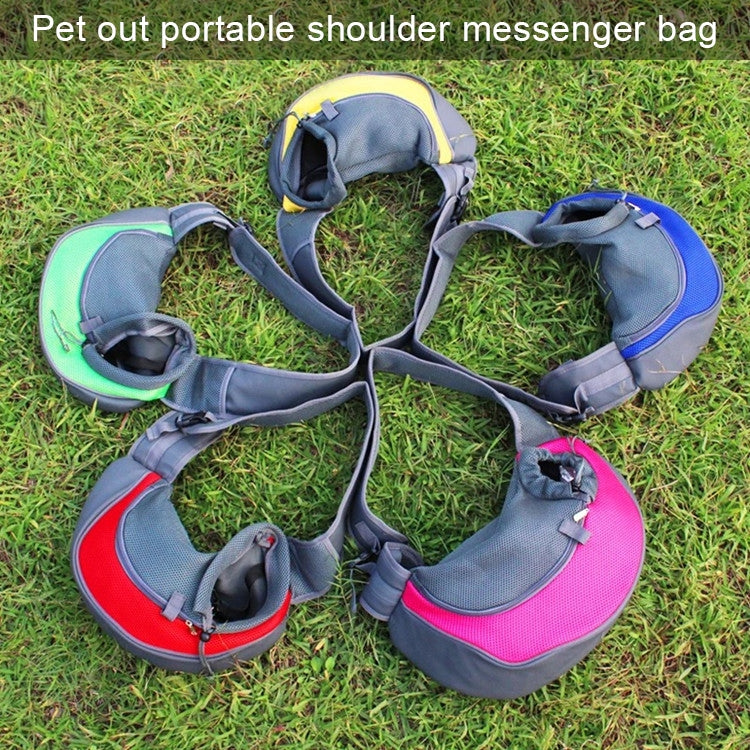 Dog and Cat Sling Carrier Hands Free Reversible Pet Papoose Bag, Size:Small