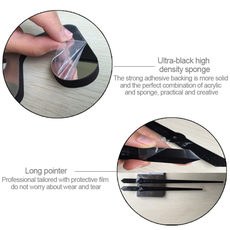 40 inch Creative Living Room Decorative Ticking Wall Clock