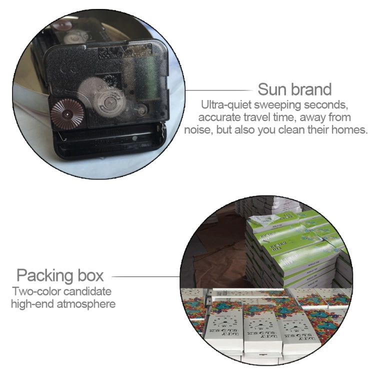 40 inch Creative Living Room Decorative Ticking Wall Clock