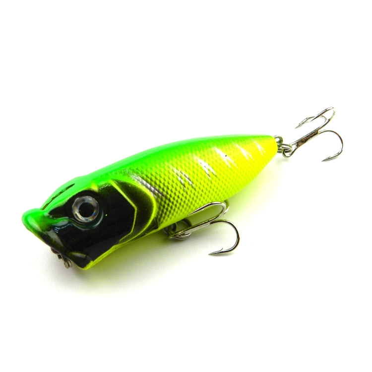 HENGJIA Plastic Artificial Fishing Lures Popper Bionic Fishing Bait with Hooks, Length: 6.5 cm, Random Color Delivery, Length: 6.5cm