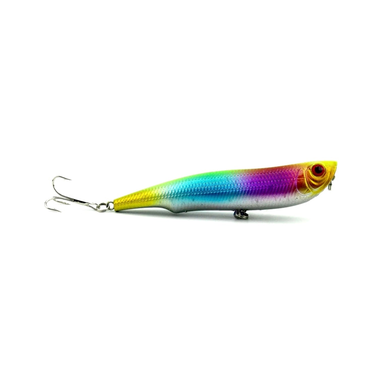 HENGJIA Artificial Fishing Lures Popper Bionic Fishing Bait with Hooks, Length: 10.5 cm, Random Color Delivery, Length: 10.5 cm
