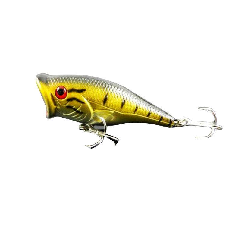 HENGJIA Plastic Artificial Fishing Lures Popper Bionic Fishing Bait with Hooks, Length: 6.5 cm, Random Color Delivery, Length: 6.5 cm
