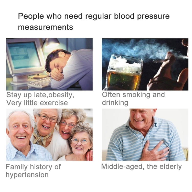 Tensiomètre automatique au poignet, mémoire de 90 réglages