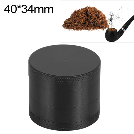 Mini molinillo de tabaco para cigarrillos, hierbas y hierbas de aleación de zinc de 4 capas y 40 mm