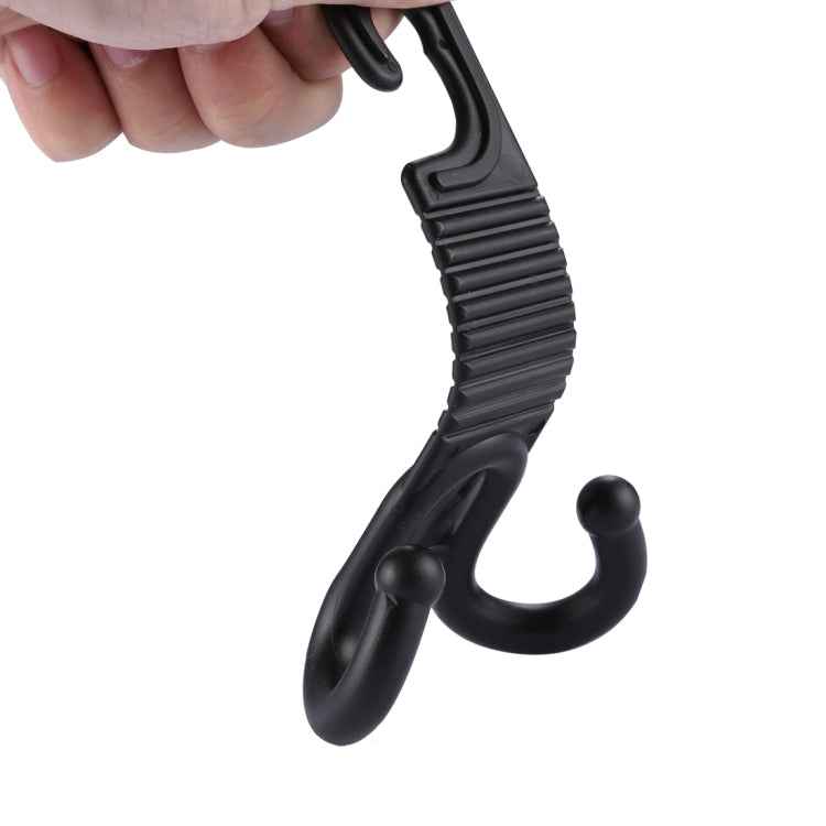 2 PCS Young Player Claw Shape Durable Car Seat Back Hook Trunk Bag Hanger Holder Auto Headrest Luggage Hook