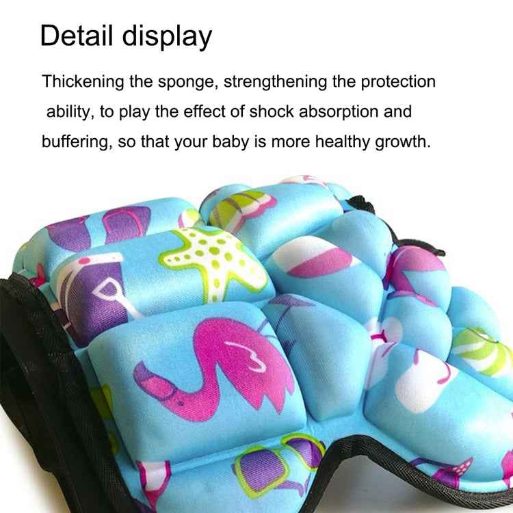 Children Outdoor Sports Roller Skating Protective Gear Hip Butt Padded Shorts Pants, Anti-fall Pants (Blue), Anti-fall Pants (Pink)