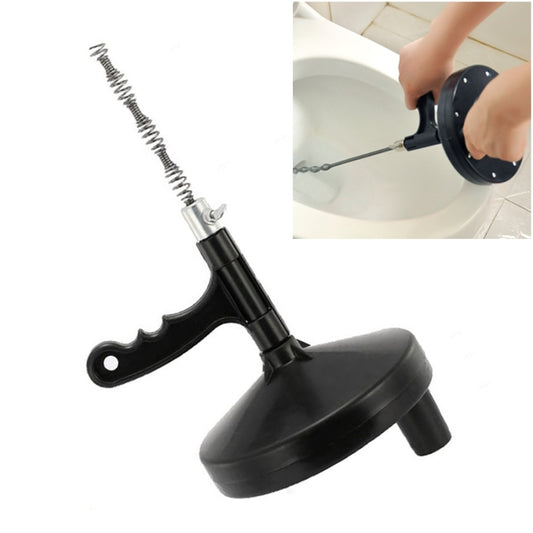 Herramienta manual para desatascar desagües de cocina con cabezal de metal de 5 m, para dragar tuberías, desagües, fregaderos, limpieza de obstrucciones y desatascar tuberías.