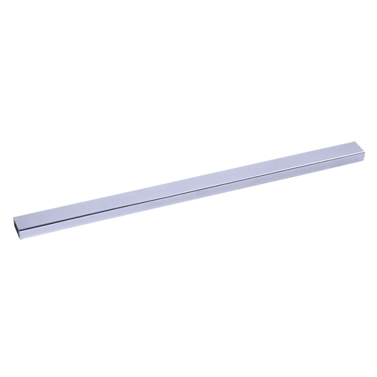 15x30mm Supermarket Shelves Display Electroplated Square Crossbar hook Bracket, Length: 1m, Crossbar Hook