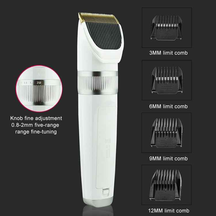 Q6 USB Charging Electric Pet Shaver with Four Combs
