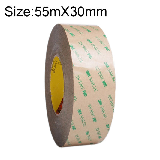Ruban adhésif double face ultra-fin, transparent et résistant aux hautes températures, sans trace, dimensions : 55 m x 25 mm, dimensions : 55 m x 25 mm