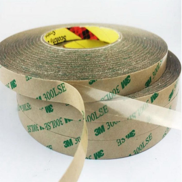 Ruban adhésif double face ultra-fin, transparent et résistant aux hautes températures, sans trace, dimensions : 55 m x 25 mm, dimensions : 55 m x 25 mm