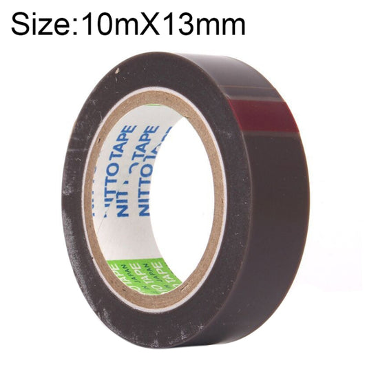 Cinta de teflón de alta temperatura NITTO DENKO N.° 903UL de 0,08 mm de espesor para máquina selladora, tamaño: 10 m x 13 mm.
