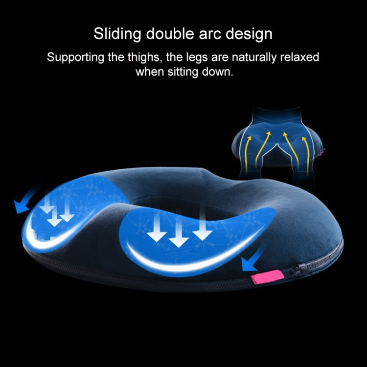 Cojín de malla antihemorroides para caderas, tamaño: 45 x 41 x 7 cm