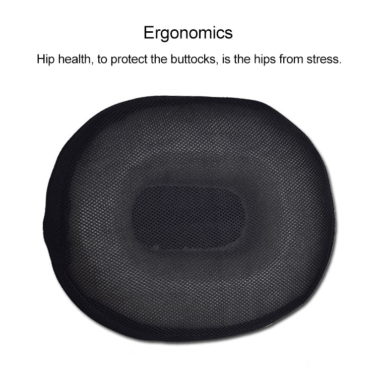 Office Hollow Rebound Health Haemorrhoid Prevention Cushion Buttock Seat, Size: 40x32x7cm