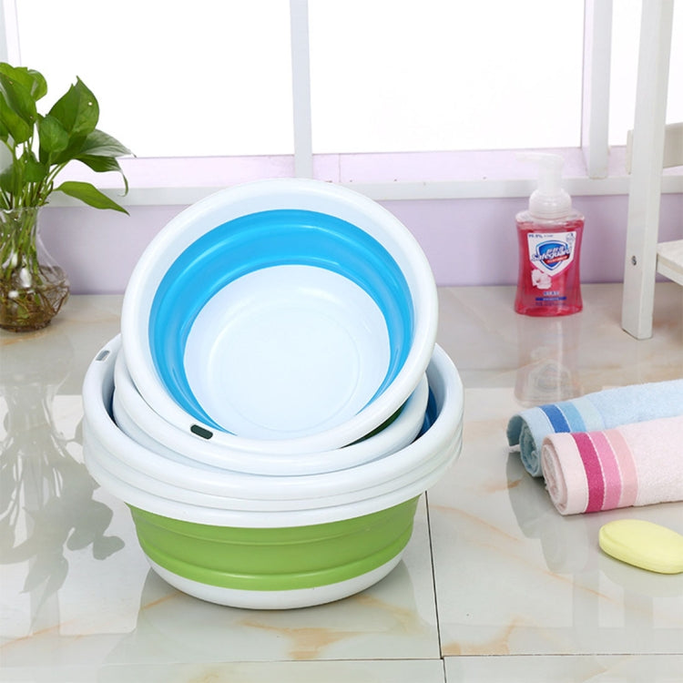 Home Portable Environmental Silicone Travel Folding Wash Basin, Size: M, Size: M