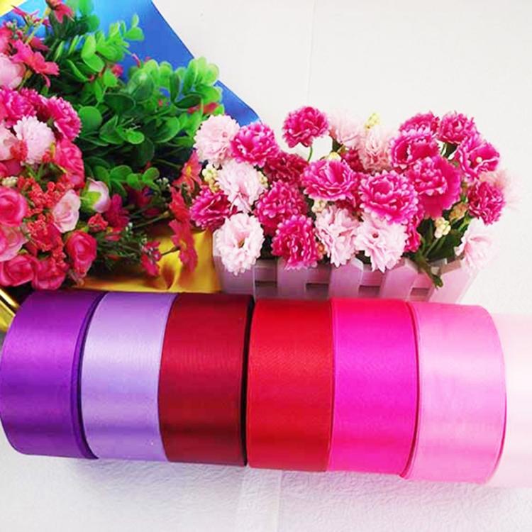 Pure Color DIY Manual Bowknot Gift Bouquet Ribbons Flowers Packaging Ribands, Size: 4.0cm*20m, Size: 4.0cmx20m