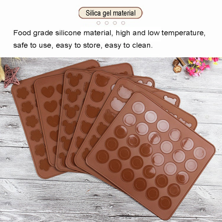 Kitchen Roast Silicone Macaron Oven Baking Pad, Size: 26*29cm, Oven Baking Pad,