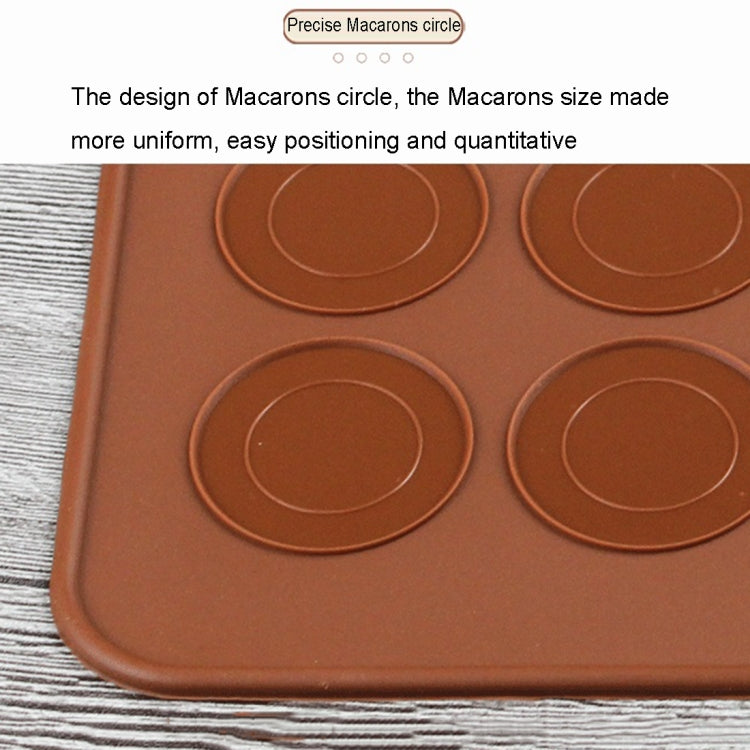 Kitchen Roast Silicone Macaron Oven Baking Pad, Size: 26*29cm, Oven Baking Pad,