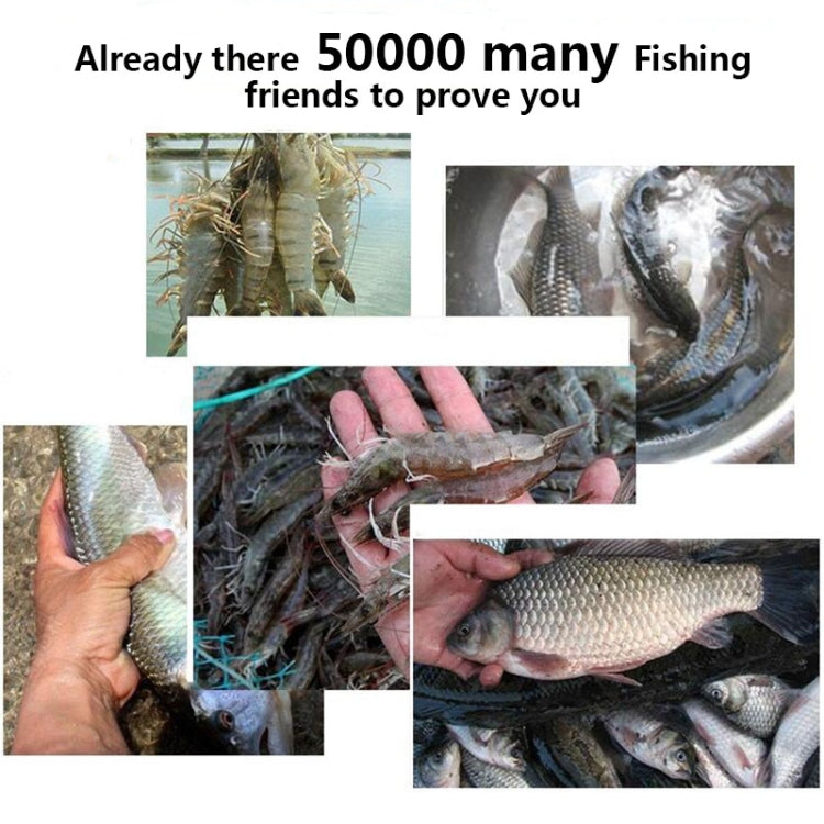 12 Holes Automatic Foldable Fishing Net Nylon Shrimp Crab Minnow Trap Fish Cast Net Fishing Tackle, 12 Holes