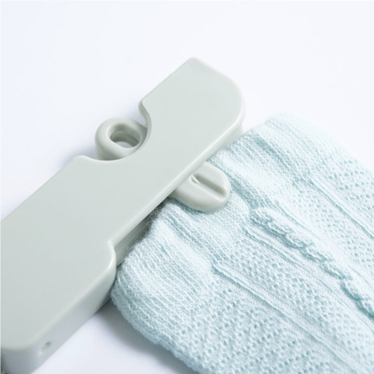 Foldable Clothes Hanger Drying Rack with 4 Hidden Clips for Home / Travel, Random Color Delivery, Foldable Clothes Hanger