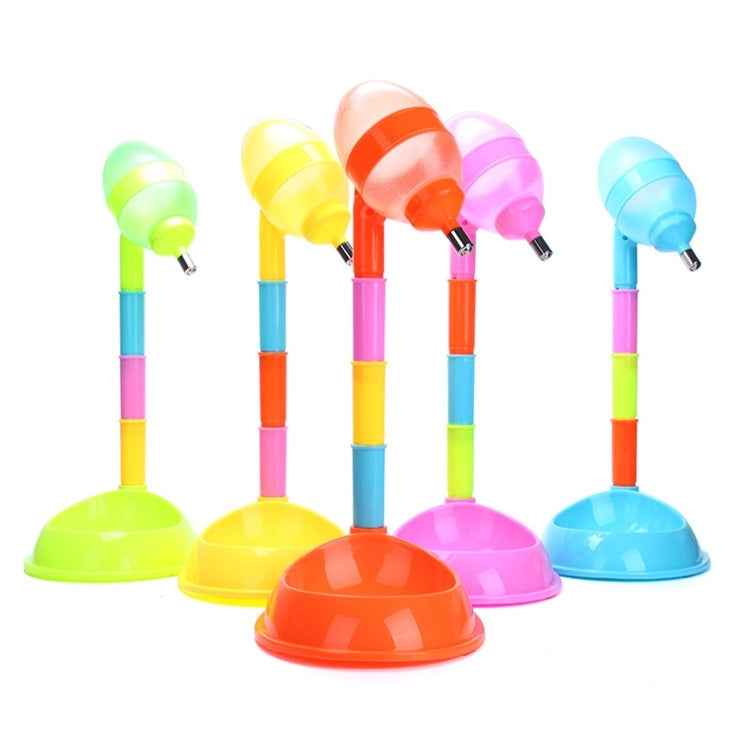 Pet Supplies Pet Dog Cat 2 in 1 Automatic Feeding & Watering Vertical Adjustable Rod Pet Water Food Feeder,Capacity: 600ML