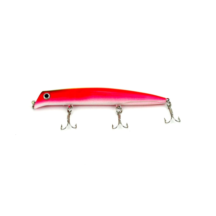 HENGJIA Artificial Fishing Lures Popper Bionic Fishing Bait with Hooks, Length: 12.6 cm, Random Color Delivery, Length: 12.6 cm