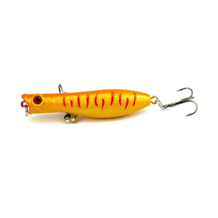 HENGJIA Artificial Fishing Lures Popper Bionic Fishing Bait with Hooks, Length: 6 cm, Random Color Delivery, Length: 6 cm